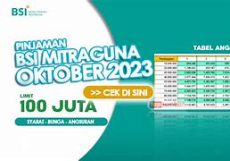 Pinjaman Bsi Tanpa Agunan 2023